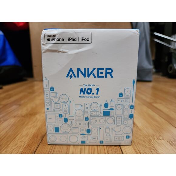 NEW Anker A1636 Power Bank (30W, Fusion, w/ Built-In Cable) READ COMPATIBILITY - Picture 1 of 6